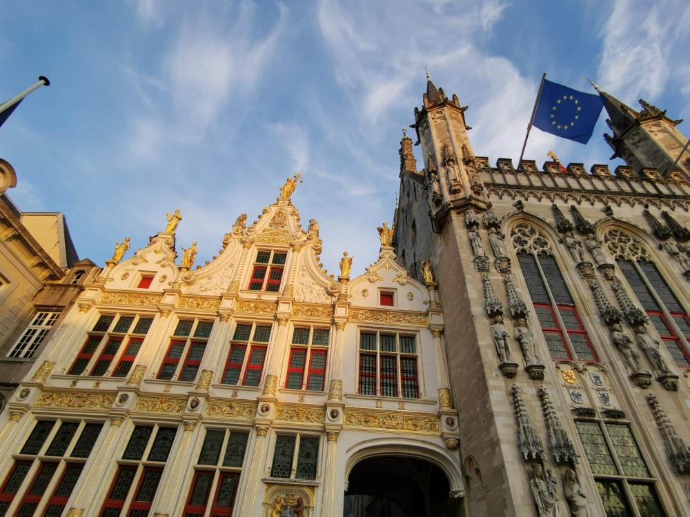 place du Burg à Bruges