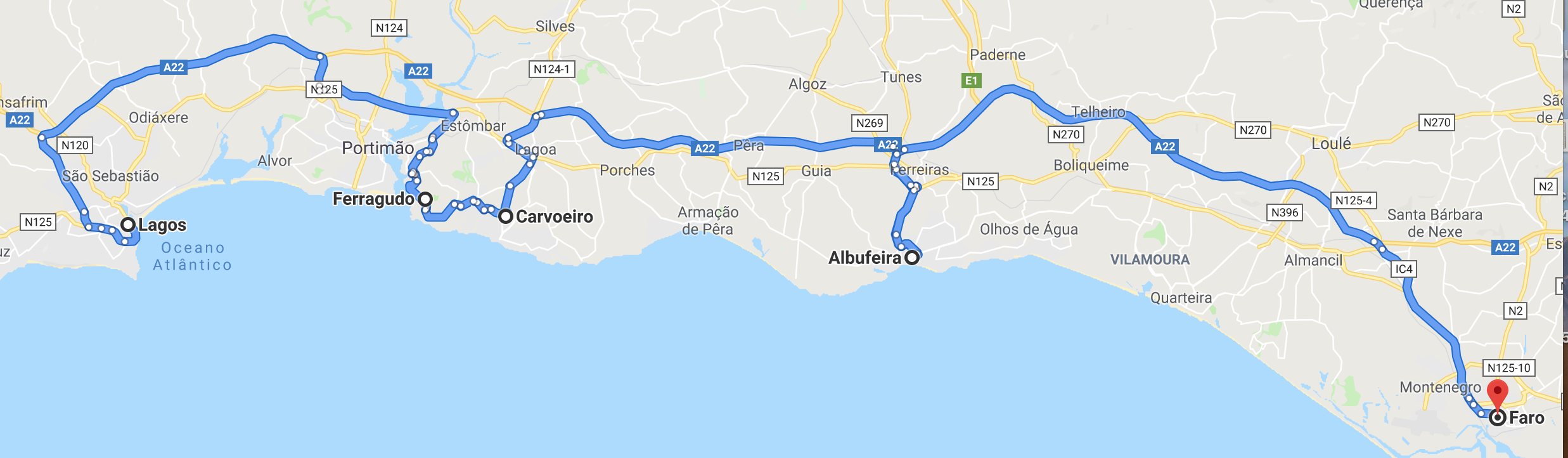 Road trip en Algarve