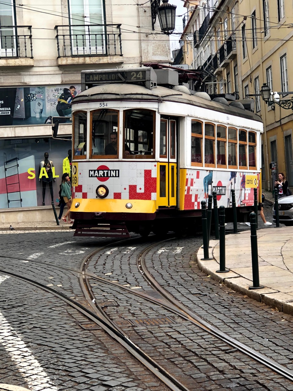 tram 24 à Lisbonne 